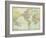 1913, World, World Map-null-Framed Giclee Print