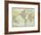 1913, World, World Map-null-Framed Giclee Print