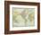 1913, World, World Map-null-Framed Giclee Print