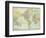 1913, World, World Map-null-Framed Giclee Print