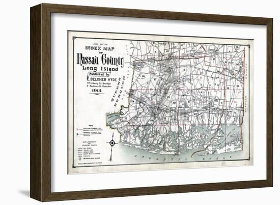 1914, Nassau County, New York, United States-null-Framed Giclee Print