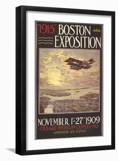 1915 Boston Exposition Poster-null-Framed Art Print