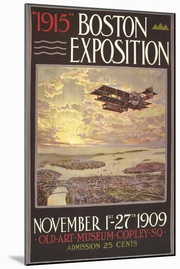 1915 Boston Exposition Poster-null-Mounted Art Print