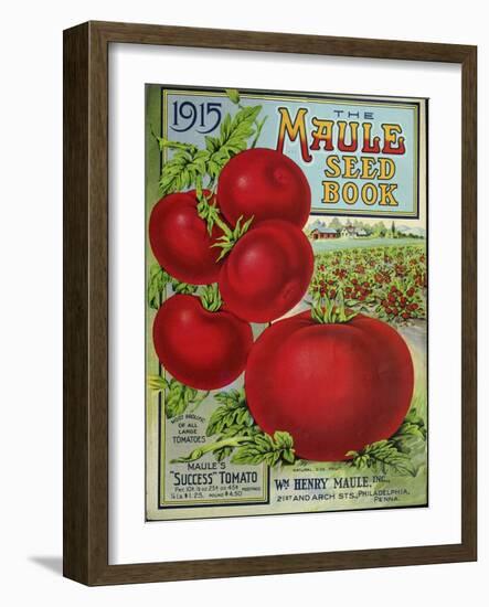 1915 Maule Tomato-Vintage Apple Collection-Framed Giclee Print