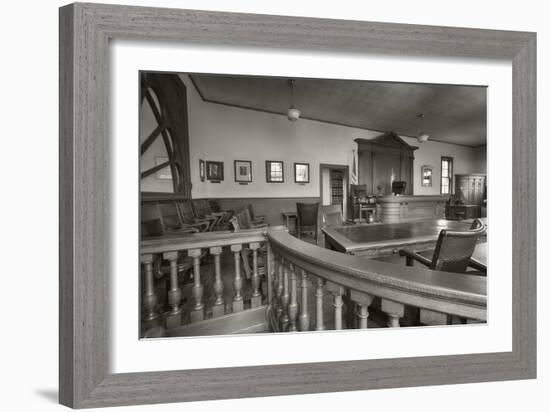 1916-Bonanzaville-B&W-Gordon Semmens-Framed Photographic Print