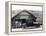 1916 Cadillac V8 Car, Parked Outside a General Store, USA, (C.191)-null-Framed Premier Image Canvas