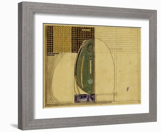 1916 for W.J Bassett-Lowke Esq-Charles Rennie Mackintosh-Framed Giclee Print