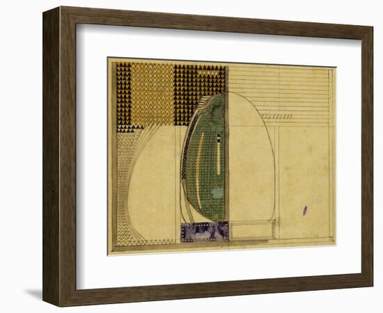 1916 for W.J Bassett-Lowke Esq-Charles Rennie Mackintosh-Framed Giclee Print