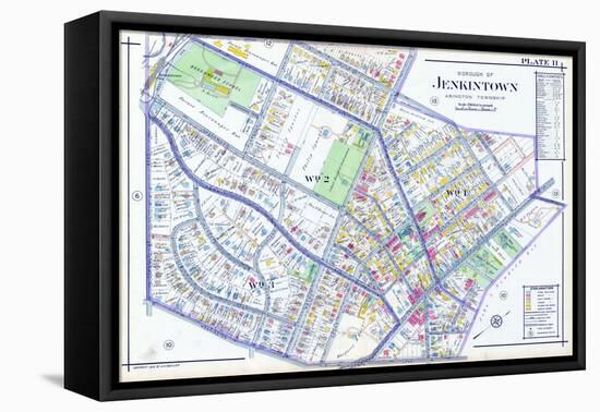 1916, Jenkintown, Pennsylvania, United States-null-Framed Premier Image Canvas