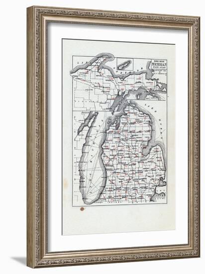 1916, Michigan, United States-null-Framed Giclee Print