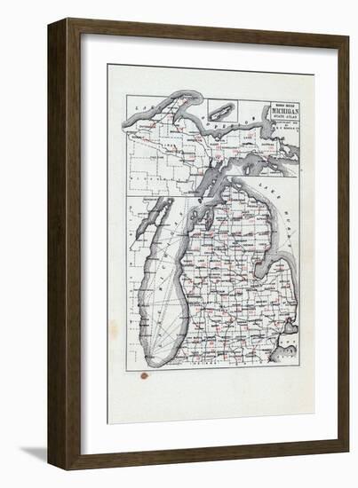 1916, Michigan, United States-null-Framed Giclee Print