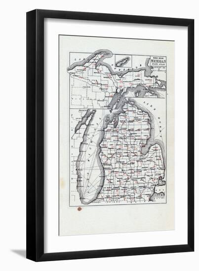 1916, Michigan, United States-null-Framed Giclee Print