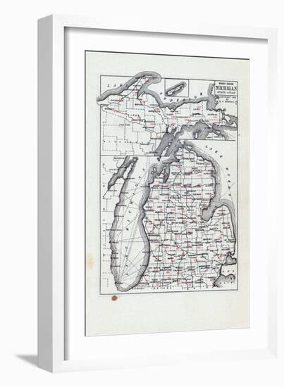 1916, Michigan, United States-null-Framed Giclee Print