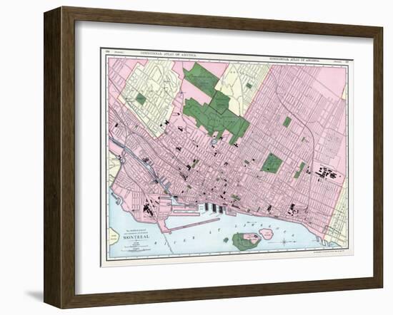 1916, Montreal-null-Framed Giclee Print