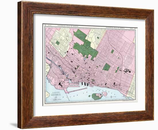 1916, Montreal-null-Framed Giclee Print