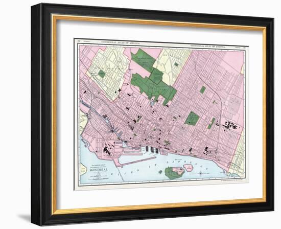 1916, Montreal-null-Framed Giclee Print