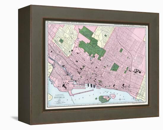 1916, Montreal-null-Framed Premier Image Canvas