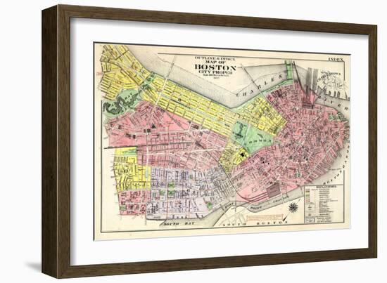 1917, Boston, Massachusetts, United States-null-Framed Giclee Print