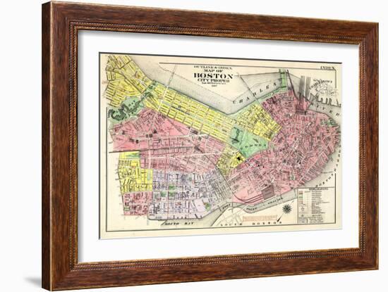 1917, Boston, Massachusetts, United States-null-Framed Giclee Print