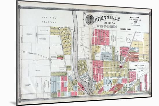 1917, Janesville - North, Wisconsin, United States-null-Mounted Giclee Print