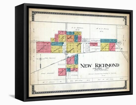 1917, New Richmond, Indiana, United States-null-Framed Premier Image Canvas