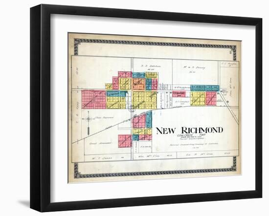 1917, New Richmond, Indiana, United States-null-Framed Giclee Print