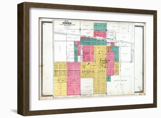 1917, Osborne City, Kansas, United States-null-Framed Giclee Print