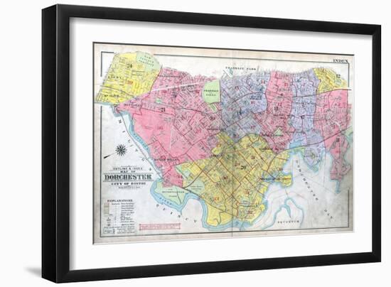 1918, Boston, Dorchester, Massachusetts, United States-null-Framed Giclee Print