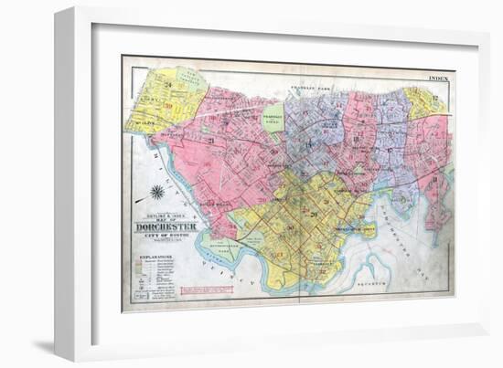 1918, Boston, Dorchester, Massachusetts, United States-null-Framed Giclee Print