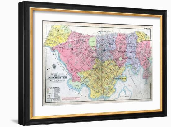 1918, Boston, Dorchester, Massachusetts, United States-null-Framed Giclee Print