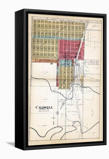 1918, Caldwell, Kansas, United States-null-Framed Premier Image Canvas