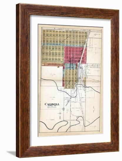 1918, Caldwell, Kansas, United States-null-Framed Giclee Print