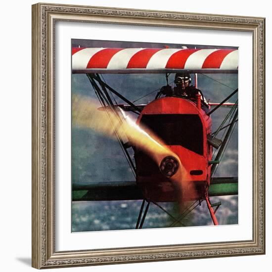 "1918 Fokker D-7," May 18, 1963-John Zimmerman-Framed Giclee Print