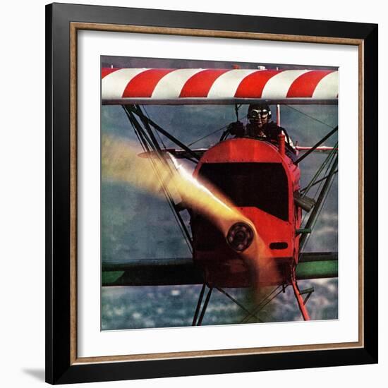 "1918 Fokker D-7," May 18, 1963-John Zimmerman-Framed Giclee Print