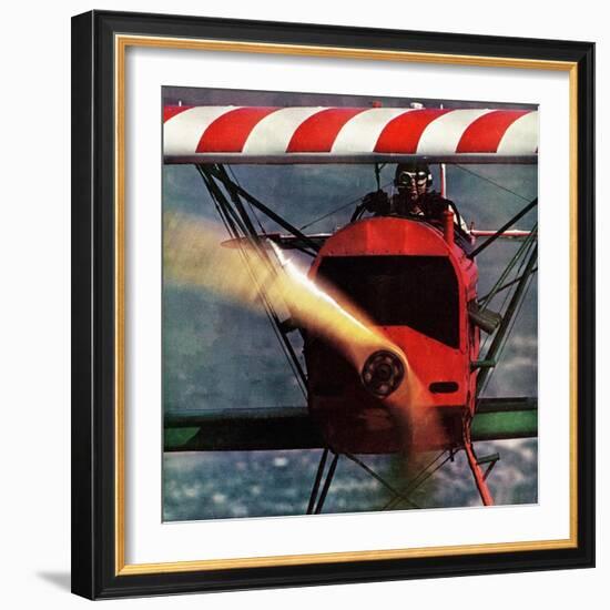 "1918 Fokker D-7," May 18, 1963-John Zimmerman-Framed Giclee Print