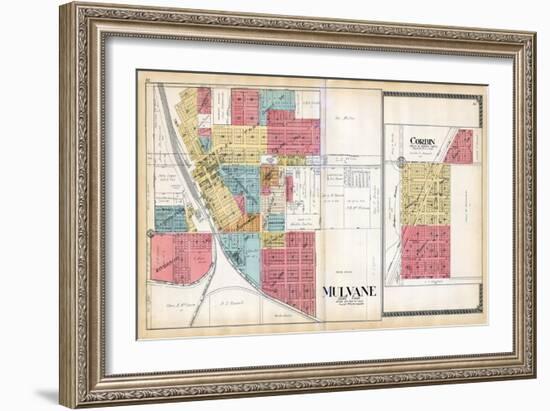 1918, Mulvane, Corbin, Kansas, United States-null-Framed Giclee Print