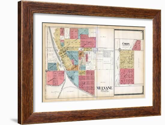 1918, Mulvane, Corbin, Kansas, United States-null-Framed Giclee Print