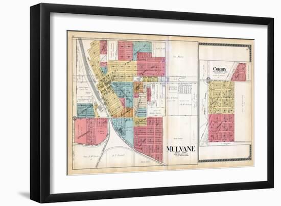 1918, Mulvane, Corbin, Kansas, United States-null-Framed Giclee Print