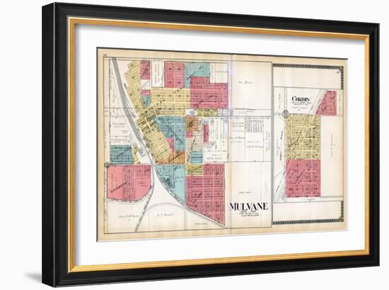 1918, Mulvane, Corbin, Kansas, United States-null-Framed Giclee Print