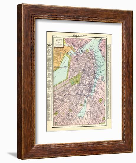 191x, Boston 1910, Massachusetts, United States-null-Framed Giclee Print