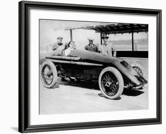 1920 Duesenberg Record Car, Driven by Jimmy Murphy, (C1920)-null-Framed Photographic Print