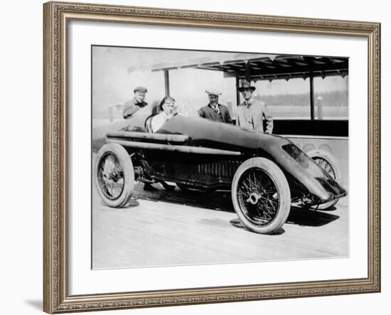 1920 Duesenberg Record Car, Driven by Jimmy Murphy, (C1920)-null-Framed Photographic Print