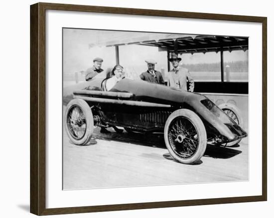 1920 Duesenberg Record Car, Driven by Jimmy Murphy, (C1920)-null-Framed Photographic Print