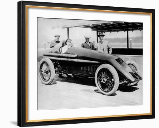 1920 Duesenberg Record Car, Driven by Jimmy Murphy, (C1920)-null-Framed Photographic Print