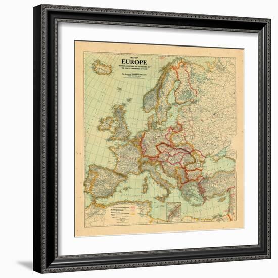 1920, Europe-null-Framed Giclee Print