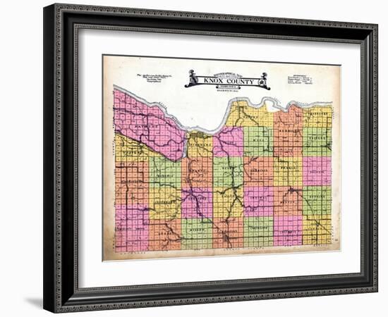 1920, Knox County, Nebraska, United States-null-Framed Giclee Print