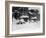 1920's Model Cars are Covered with Snow after January 1922 Blizzard in Washington, D.C-null-Framed Photo