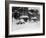 1920's Model Cars are Covered with Snow after January 1922 Blizzard in Washington, D.C-null-Framed Photo