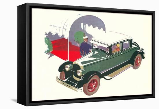 1920s Automobile-null-Framed Stretched Canvas