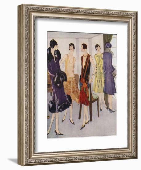 1920s Fashion, 1925, UK-null-Framed Giclee Print